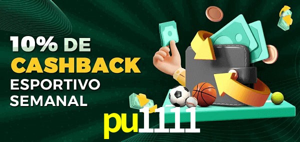 10% de bônus de cashback na pu1111